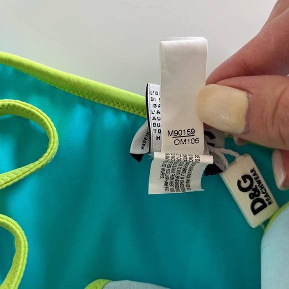 D&G Y2K Halter Tie String Bikini Set - Picture 6 of 16